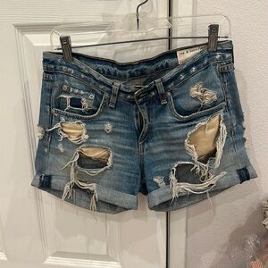 Rag&Bone low rise denim shorts (size 24)